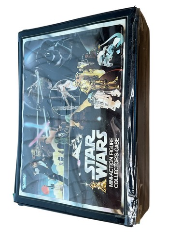 Kenner Star Wars 1977 figuras de acción estuche de coleccionista usado - Imagen 3 de 4