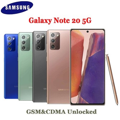 SEALED Samsung Galaxy Note 20 5G N981U 128GB GSM CDMA FULLY Unlocked Smartphone