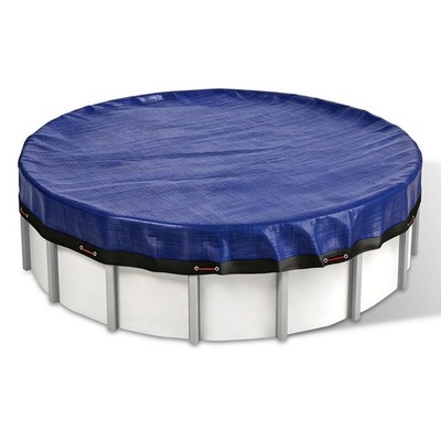 Poolabdeckung Abdeckplane Langlebig PE 160 g/m² UV-Resistente Pool mit Ösen