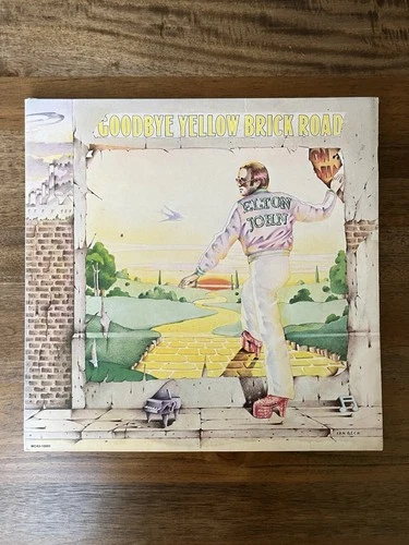 ELTON JOHN: GOODBYE YELLOW BRICK ROAD Vinyl 1973 PRESSING LP MCA2-10003