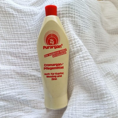 Rare Vintage WMF Purargan Cleaner 250ml Hard To Find Original Formula Cromargan