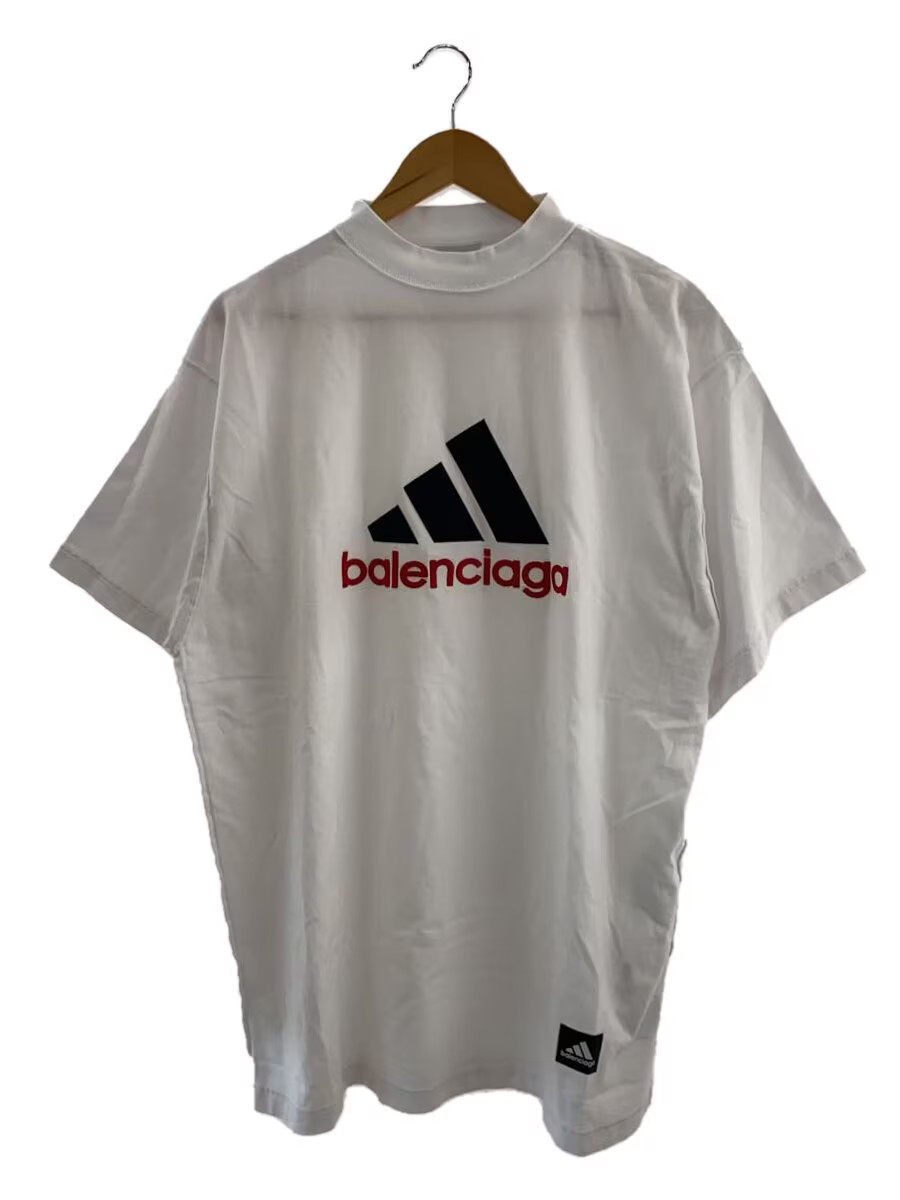 BALENCIAGA × adidas TShirt white L Used | eBay