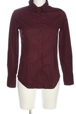 ROSSANA DIVA Langarmhemd Damen Hemd Gr. DE 36 rot Casual-Look