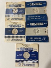 Viewmaster Reels" FLORIDA TOURIST SIGHTS " 5 REELS