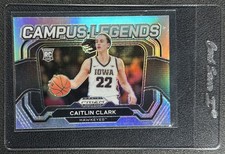 CAITLIN CLARK 2024 PANINI PRIZM DRAFT PICKS #5 ROOKIE CAMPUS LEGENDS SILVER RC