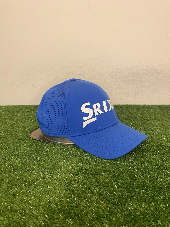 Srixon hat cap strap back blue red lightweight breathable golf mens performance - Image 2 of 4