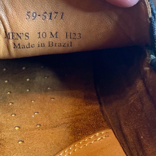 Neu ohne Etikett Herren Größe 10 Johnston & Murphy schwarz Kiesel Leder Penny Driver Halbschuh - Bild 22 von 22