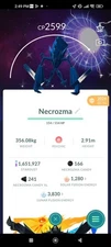 Pokemon Necrozma Shiny Global Bg Registered Tr-de Or 30 Days