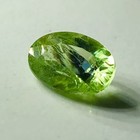 Beautiful Natural Peridot Crystal Diamond Cut Green Gemstone Genuine Specimen — photo 2