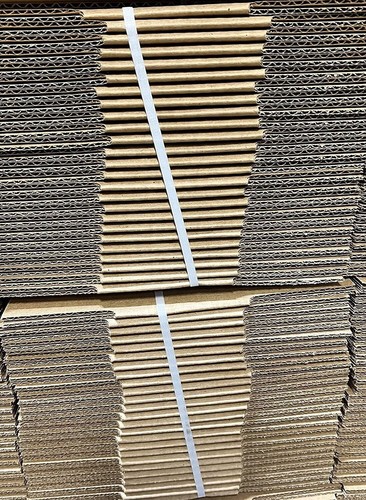 25 4x4x24 Cardboard Paper Boxes Mailing Packing Shipping Box Corrugated Carton - Picture 4 of 5
