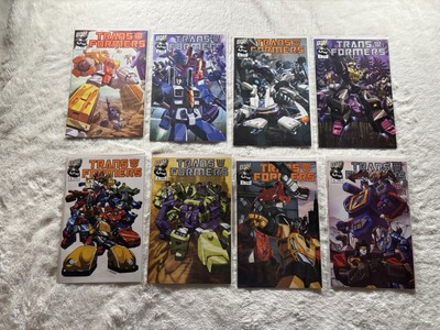 Transformers Generation 1 #1(3rd p)-6 w/ Variants Of 2-6 + Vol 2 #1, 4 (x2) DW
