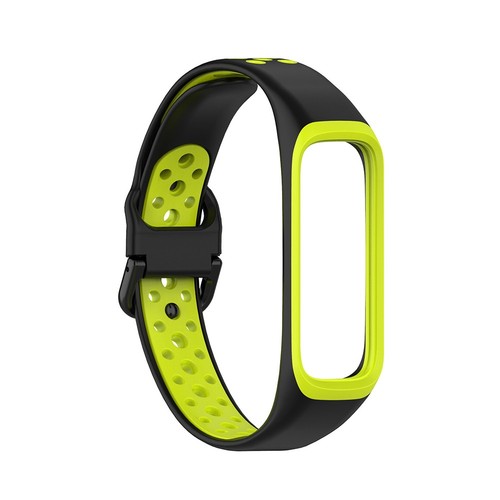 Replacement Silicone Watch Band for Samsung Galaxy Fit 2 SM-R220 - Black - Zdjęcie 9 z 23