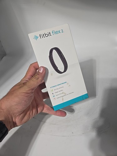 Rastreador de actividad Fitbit Flex 2 + 2 correas para muñeca y cargador USB probado envío gratuito