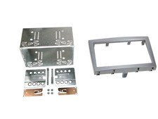 Radioblende Set Doppel DIN Autoradio für Porsche 911 Boxter Cayman 2004-2009 dun