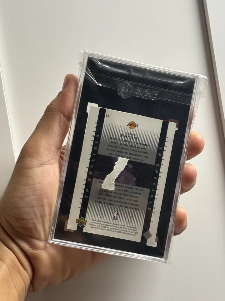 2002 SP Authentic #101 Kobe Bryant 1274/2000 SGC 9.5 - Image 2 of 2