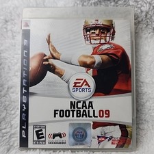PlayStation PS 3 NCAA Football 09 EA Sports Rated E Everyone Video Game