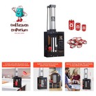 12oz/16oz Pneumatic Can Crusher, Soda Beer Air Can Crusher Smasher with Autom...