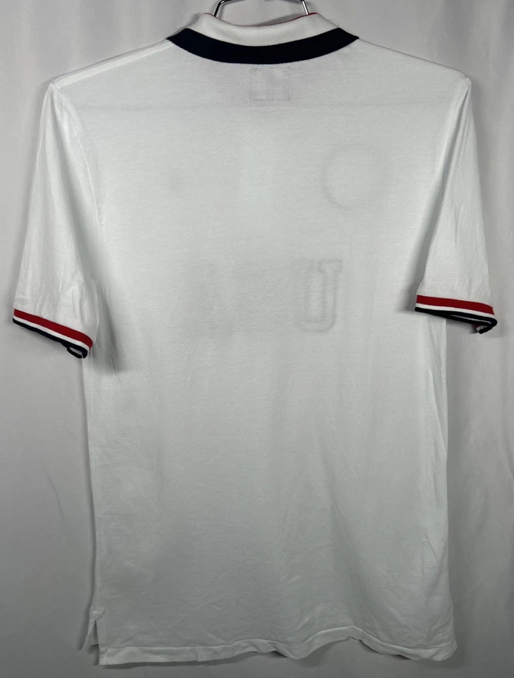 2020 Олимпийская команда США Ralph Lauren поло короткие молодежные XL индивидуальный крой белые - Изображение 2 из 4