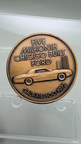 FIVE MILLIONTH CHICAGO BUILT FORD GALAXIE 500 1972 - Picture 2 of 2