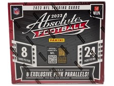 2023 Panini Absolute Football 24-Pack Retail Box (Pink Parallels)