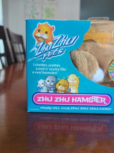 Zhu Zhu Hamster Haustiere NEU hellbraun "Mr Squiggles" #86651 Marke Cepia 2008 - Bild 2 von 19