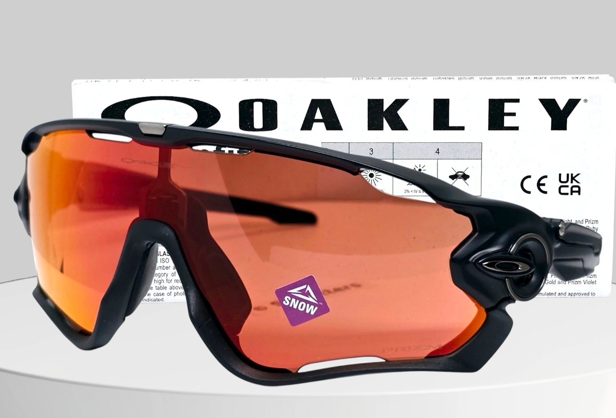 Oakley JAWBREAKER matte black PRIZM SNOW TORCH OO9290-51 sunglasses NEW IN  BOX