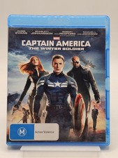 Captain America: The Winter Soldier (2014) disc cover