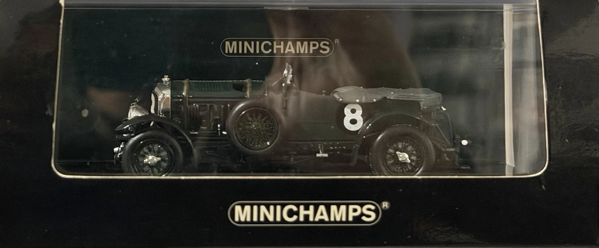 Miniature Minichamps Bentley Blower 4.5L #8 Le Mans 1930 – Échelle 1/43, Neuve