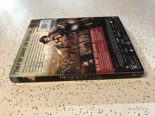 Resident Evil: The Final Chapter Blu-ray Only 2016 VG+ Condition - Picture 6 of 6