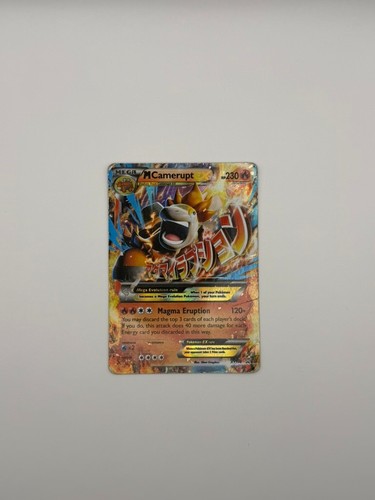 M Camerupt EX XY198 XY Black Star Promo Holo Pokémon Card MP