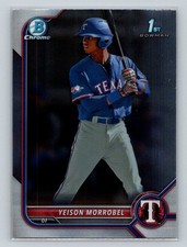 2022 Bowman Chrome #BCP-200 Yeison Morrobel Prospects