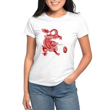 CafePress Asian Dragon Women's T Shirt Women's T-Shirt 1172596995