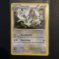 Pokemon TCG Cinccino XY Fates Collide 89/124 Regular Uncommon Card NM