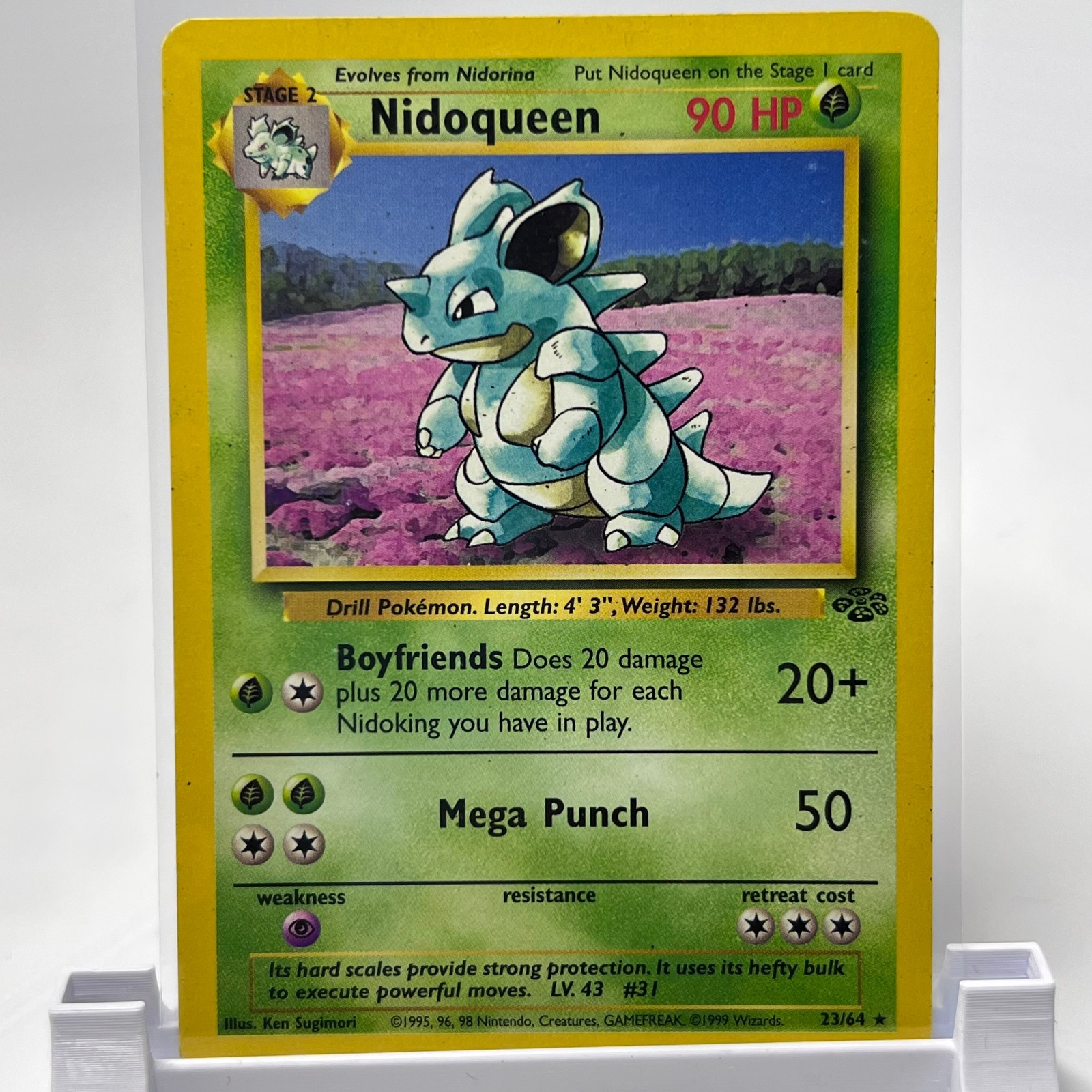 Pokemon TCG - Nidoqueen 23/64 Jungle Regular - NM