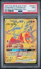 2021 POKEMON SM BLACK STAR PROMO #SM247 FULL ART/RESHIRAM & CHARIZARD GX PSA 9