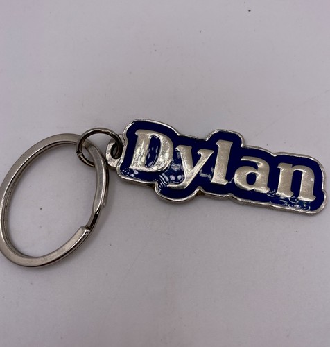 Dylan Schlüsselanhänger Name Schlüsselring Metall Schlüsselring Key Fob Schlüsselhalter Autoschlüssel Haus