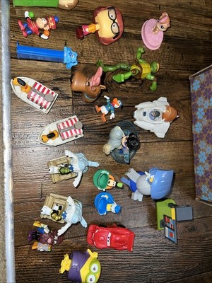 Vintage Mcdonald's Toy Lot Disney, Tmnt Scooby Doo, Blue's Clues