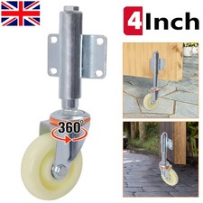 4in Nylon Gate Wheel Heavy