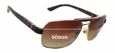 SFx Replacement Sunglass Lenses fits Prada SPR55O - 60mm Wide