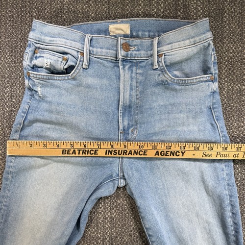Mother Jeans Damen 28 passt 27 The Insider Crop Step Fray spannende Aufnahmen USA - Bild 12 von 22