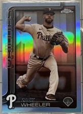2025 Topps Chrome - Zack Wheeler #189 Sepia Refractor