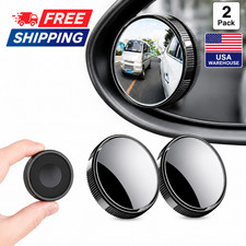 2pcs Blind Spot Mirror 360 Adjustable Hd Wide Angle Rear View Mirror 2pcs Blind Spot Mirror 360 Adjustable Hd Wide Angle Rear View Mirror