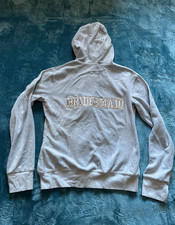 Women's Full Zip Hooded Fleece Hoodie Pockets Light Blue M Wedding