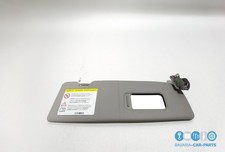 Original BMW  F20 F21  Sonnenblende mit Label rechts 7319508 EVERESTGRAU