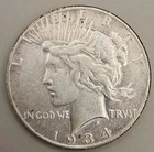 1934-S Peace Dollar $1 - San Francisco Mint