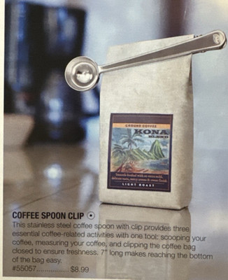 Fuller Brush Coffee Spoon Clip - NEW in package