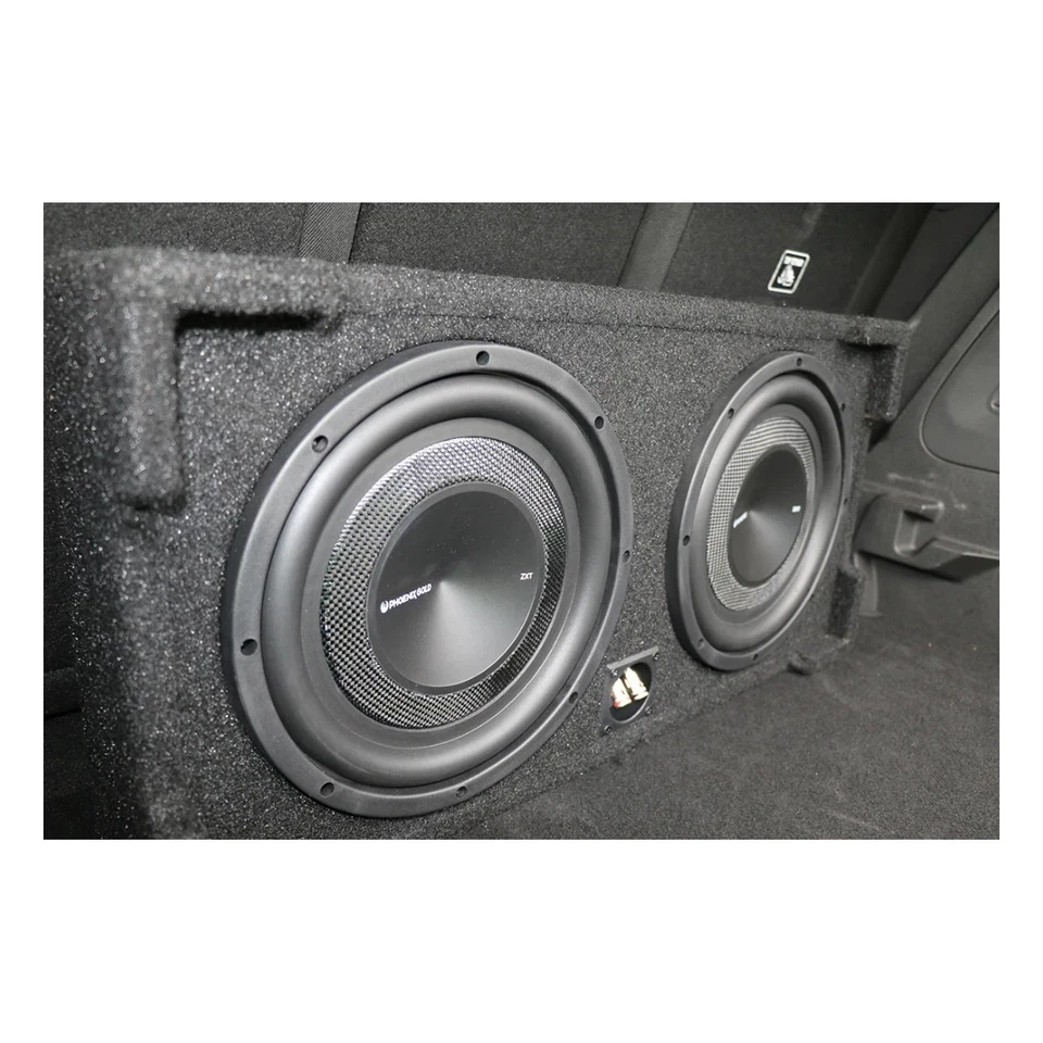 Phoenix Gold ZX210PBS 700W Max Bassbox 2 Ω Slim Enclosed Subwoofer Schwarz - Bild 4 von 4