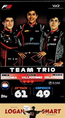 Ushijima Rafael Villagómez Franco Colapinto 2022 Topps Turbo Attax F1 #131