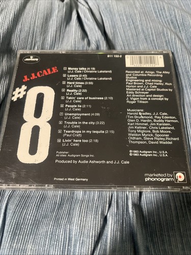 JJ Cale #8 Mercury CD - Foto 2 di 4
