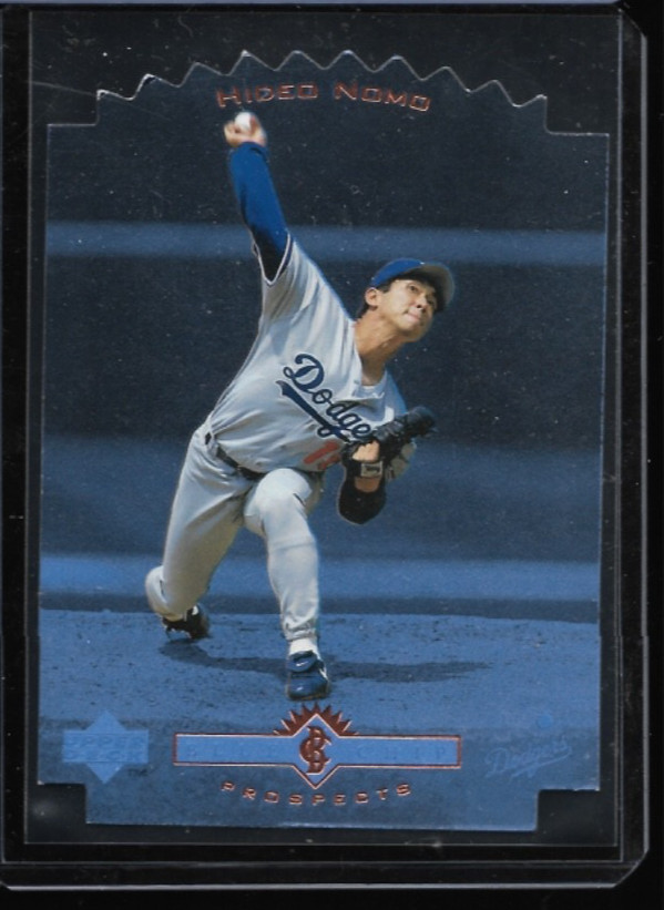 Hideo Nomo Dodgers 1996 Upper Deck Blue Chips Prospects #BC1